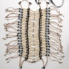 46-5200 - White with Turquoise Beads