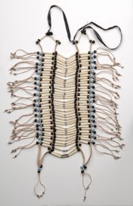 46-5200 - White with Turquoise Beads